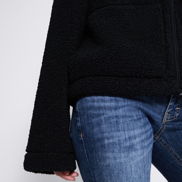 Pile jacket "Maxime" Black